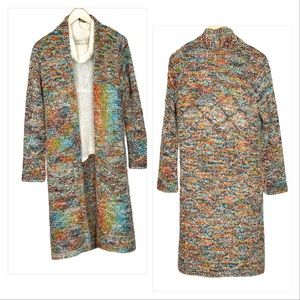 Keren Hart Multicolor Long Cardigan Size Medium